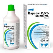 Baycox 2.5 % Suspensie Orala Pasari - 1 L