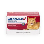 MILBEMAX CAT PISICA ADULT 16 / 40 MG (2-8 KG) - 50 TABLETE