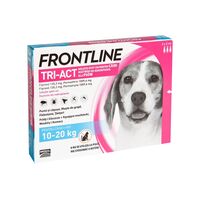 FRONTLINE TRI-ACT M CAINE DOG (10-20 KG) - 3 PIPETE