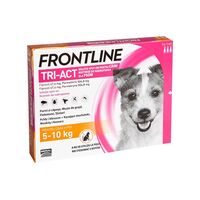 FRONTLINE TRI-ACT S CAINE DOG (5-10 KG) - 3 PIPETE