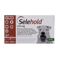 SELEHOLD DOG 120 MG / ML (10.1 - 20 KG) 3 PIPETE x 1 ML
