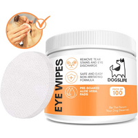 Servetele oculare Dogslife cu Aloe Vera - Pachet 100 buc