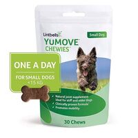 YuMOVE ONE-A-DAY FOR SMALL DOG - 30 RECOMPENSE MASTICABILE