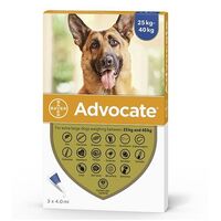 ADVOCATE 400 CAINE (25-40 KG) - 3 PIPETE