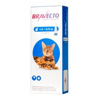 BRAVECTO 250 MG - SOLUTIE SPOT-ON PENTRU PISICI DE TALIE MEDIE (2.8 - 6.25 KG)