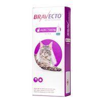 BRAVECTO 500 MG - SOLUTIE SPOT-ON PENTRU PISICI DE TALIE MARE (6.25 - 12.5 KG)