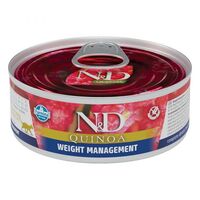 Hrana Umeda Pisici N&amp;D QUINOA Adult Controlul Greutatii 80g