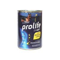 PROLIFE DOG ADULT SMART MEDIUM LARGE PUI&amp;OREZ - CONSERVA 400G