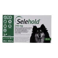 SELEHOLD DOG 240 MG / ML (20.1 - 40 KG) 3 PIPETE x 2 ML