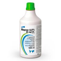 Baycox 2.5 % Suspensie Orala Pasari - 1 L