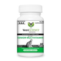 Nu-Cat Senior multivitamine pisici senior - 60 tablete masticabile