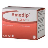 AMODIP CAT PISICA 1.25 MG - 100 TABLETE