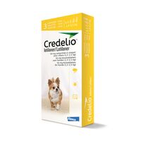 CREDELIO DOG 56.25 MG (1.3 - 2.5 KG) - 3 TABLETE MASTICABILE