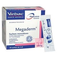 MEGADERM 4 ML x 28 PLICURI (SUB 10 KG)
