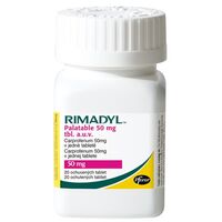 Rimadyl 50 mg - 20 Tablete Palatabile
