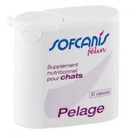 SOFCANIS FELIN PELAGE - 30 COMPRIMATE