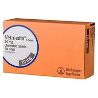 VETMEDIN 10 MG - 100 TABLETE MASTICABILE