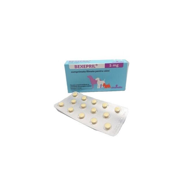 BEXEPRIL 5 MG - 28 COMPRIMATE