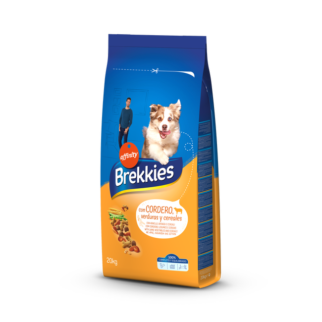 Brekkies – Câine Adult Complet cu Pui, legume și cereale - 20kg