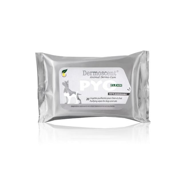 Dermoscent PYO Clean - Servetele De Ingrijire Biodegradabile