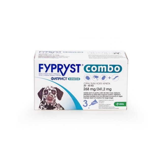 FYPRYST COMBO CAINE DOG L 268 MG (20-40 KG) - 3 PIPETE