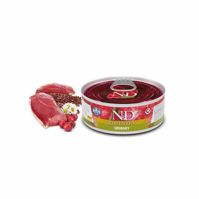 Hrana Umeda Pisici N&amp;D QUINOA Adult Urinary 80g