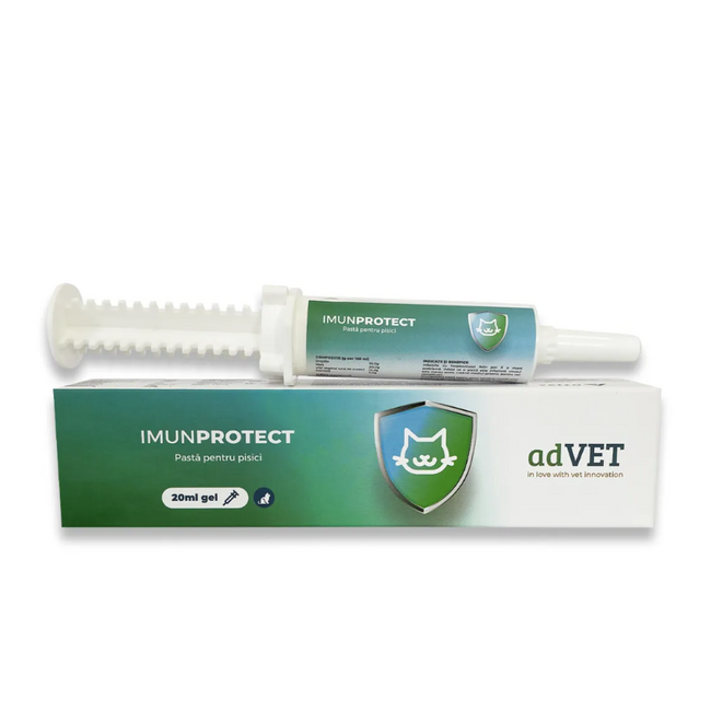 Imunprotect AdVet – Pasta pentru pisici 20 ml