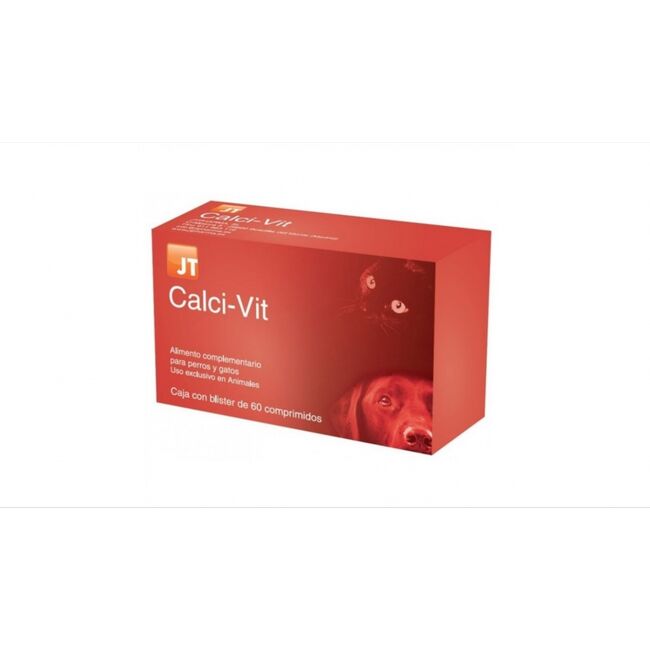 JT CALCI-VIT PENTRU CAINI SI PISICI - 60 TABLETE