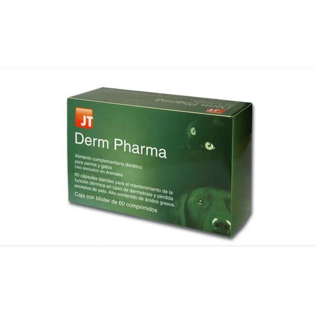 JT DERM PHARMA PENTRU CAINI SI PISICI - 60 CAPSULE