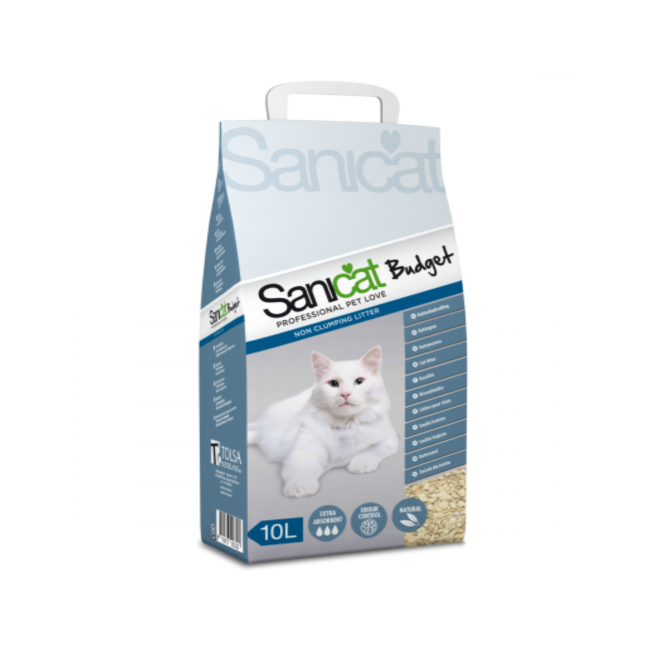 Nisip pentru litiera Sanicat Budget - 10 L