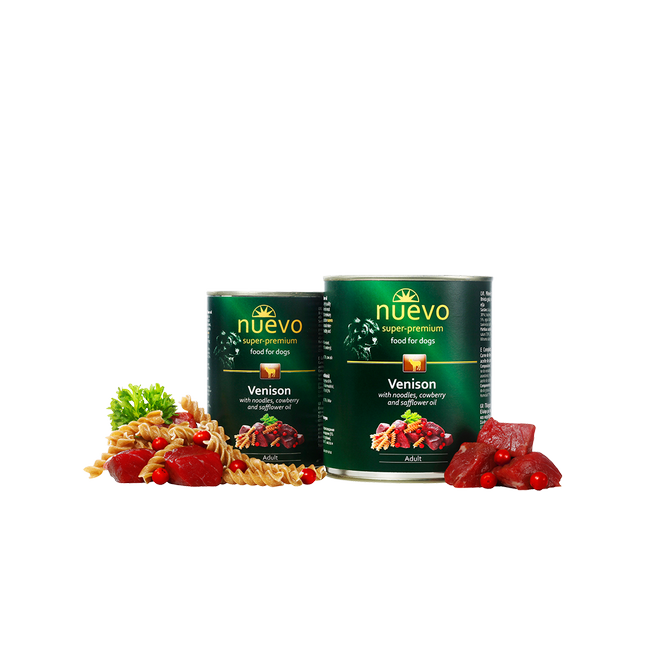 Nuevo Dog Adult Vanat Taitei Merisor si Ulei de Sofranel - Conserva 800g