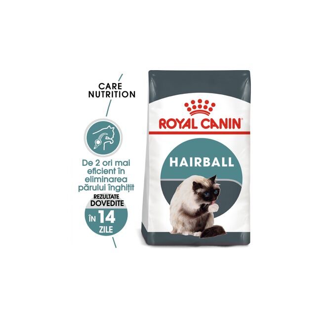 Royal Canin Hairball Care Adult hrana uscata pisica, limitarea ghemurilor blanii -  10 kg