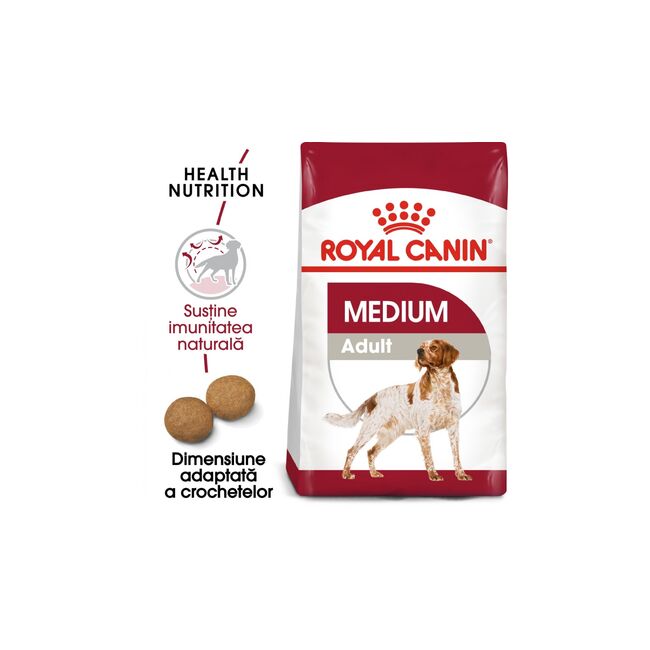 Royal Canin Medium Adult hrana uscata caine -  15 kg