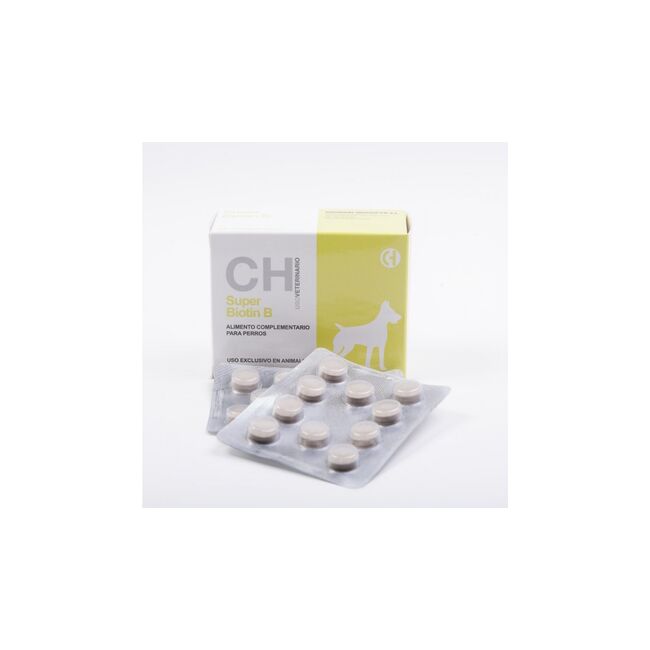 Super Biotin B - Supliment pentru piele si blana - 60 compr