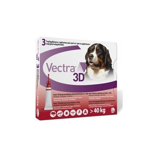 VECTRA 3D >40 KG - 3 PIPETE