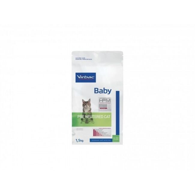Virbac - Veterinary HPM  Baby pre neutered cat - 1,5 kg