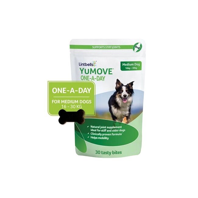 YuMOVE ONE-A-DAY FOR MEDIUM DOG - 30 RECOMPENSE MASTICABILE