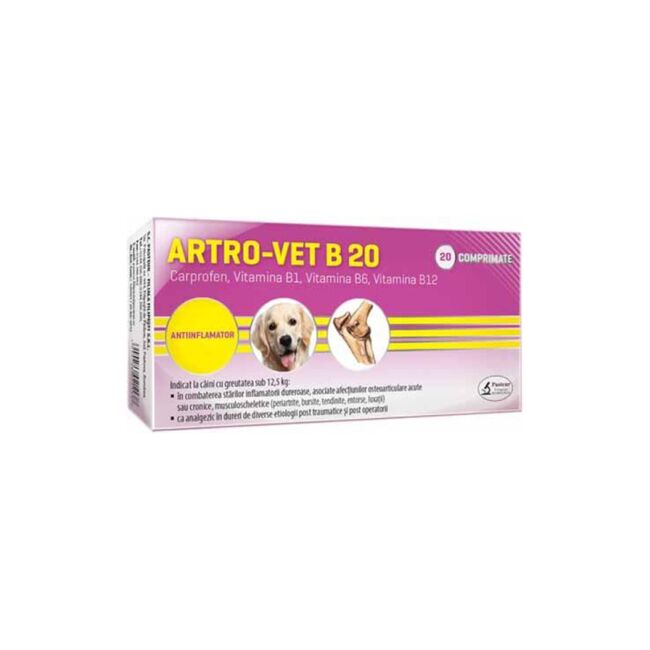 ARTRO-VET B 50 MG - 100 COMPRIMATE