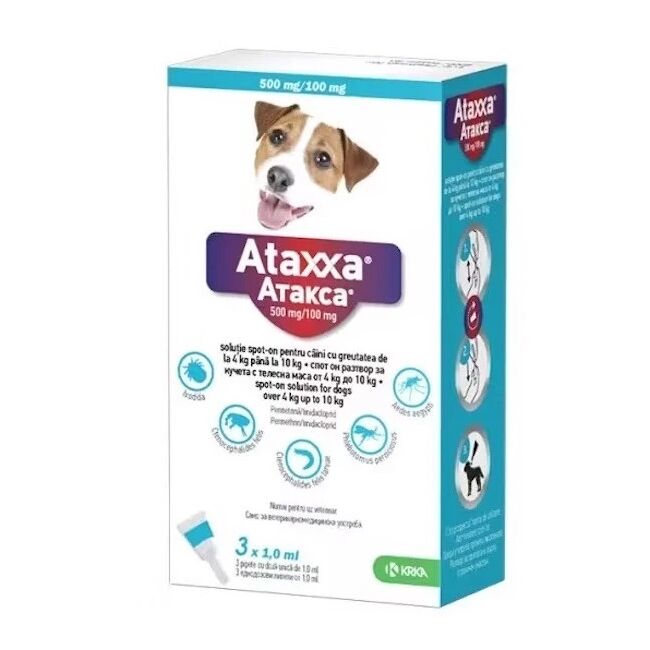 ATAXXA DOG CAINE 100 (4-10 KG) - 3 PIPETE