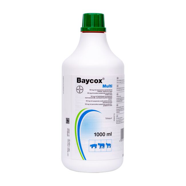 Baycox MULTI 5% Suspensie Orala - 1 L