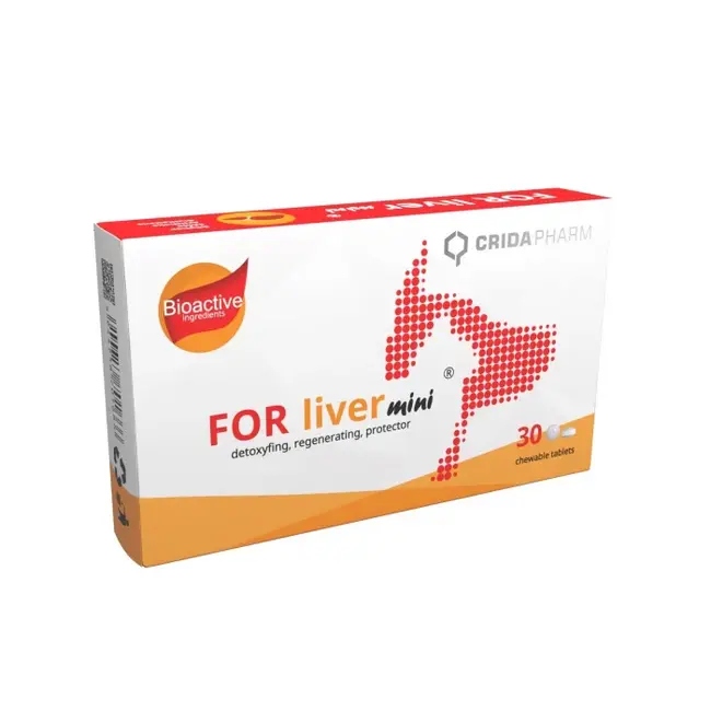 FOR Liver Mini – 30 Comprimate Masticabile