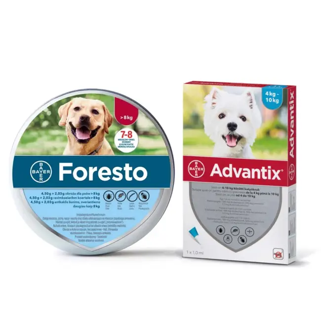 Foresto L + Advantix 4-10 KG PACHET