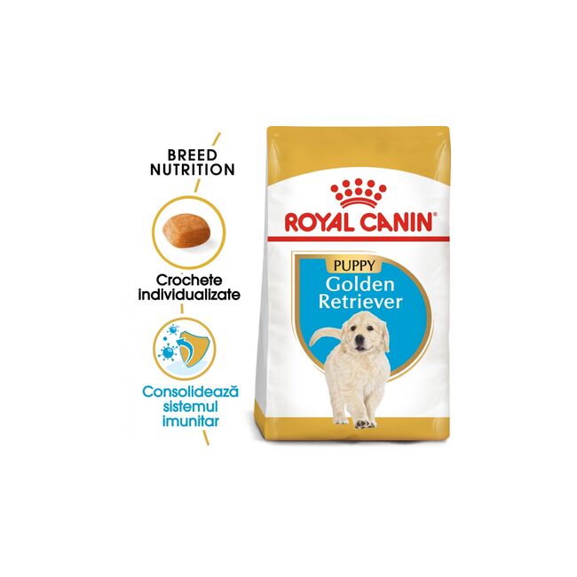 Royal Canin Golden Retriever Puppy hrana uscata caine junior -  3 kg