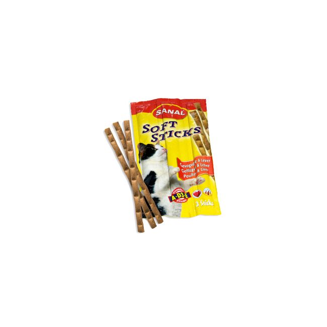 Sanal Sticks Turkey and Liver 3 sticks - 15 g