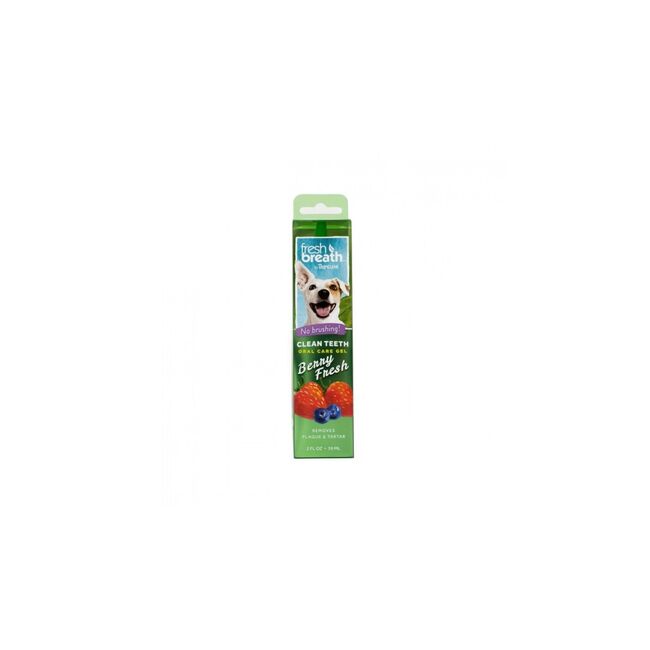 Tropiclean Fresh Breath Oral Care Gel Berry Fresh 59 ml