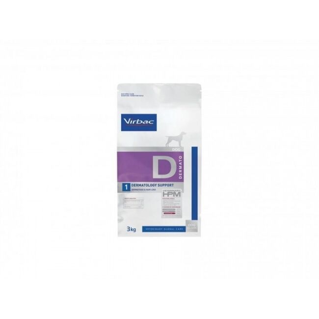 Virbac - Veterinary HPM  Dog Dermatology Support - 3 kg
