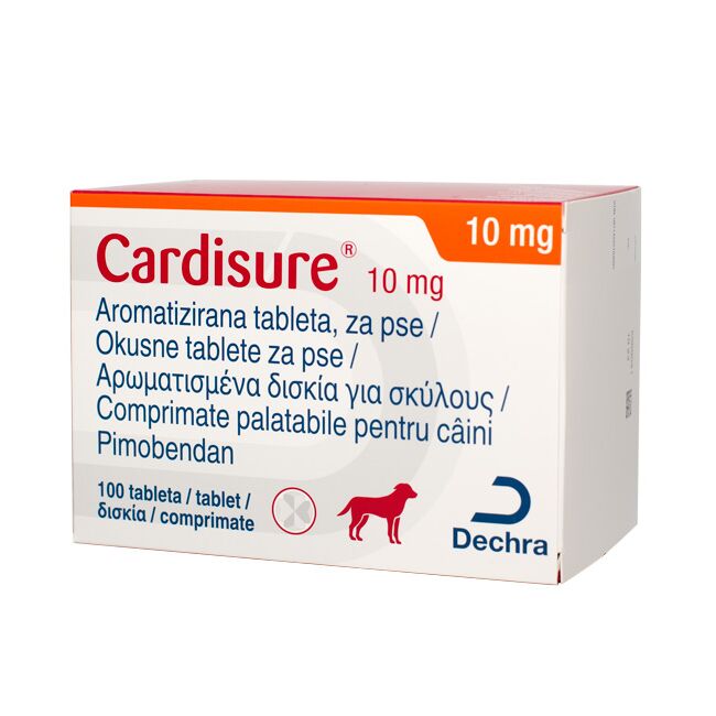 CARDISURE 10 MG - 100 TABLETE PALATABILE