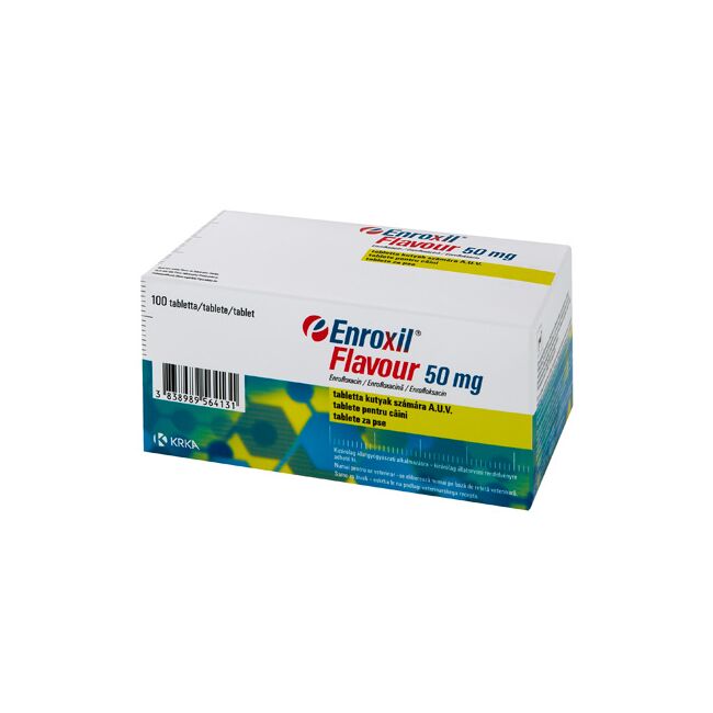 Enroxil Flavour 50 mg - 10 Comprimate