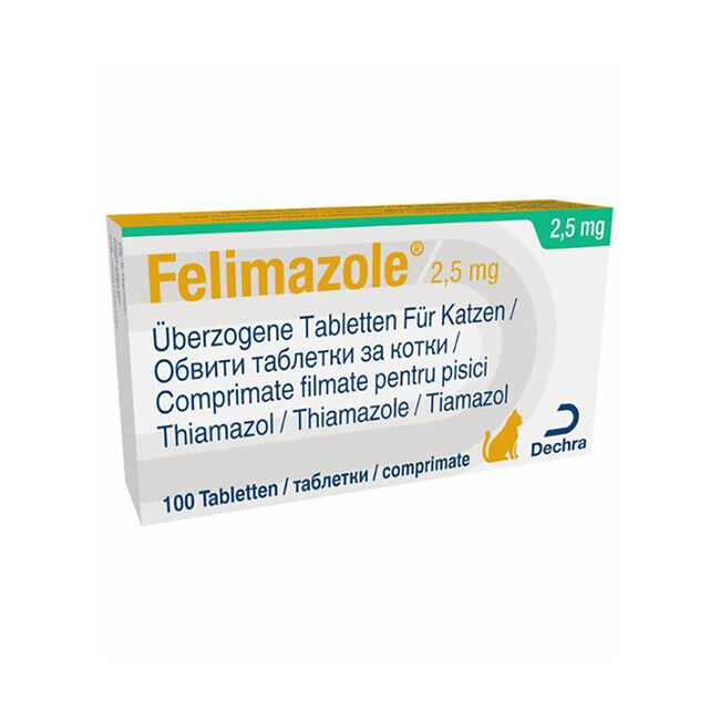 FELIMAZOLE 2.5 MG - 100 COMPRIMATE