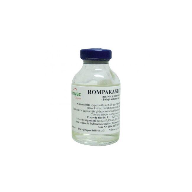 ROMPARASECT 5 % - SOLUTIE CONCENTRATA 20 ML